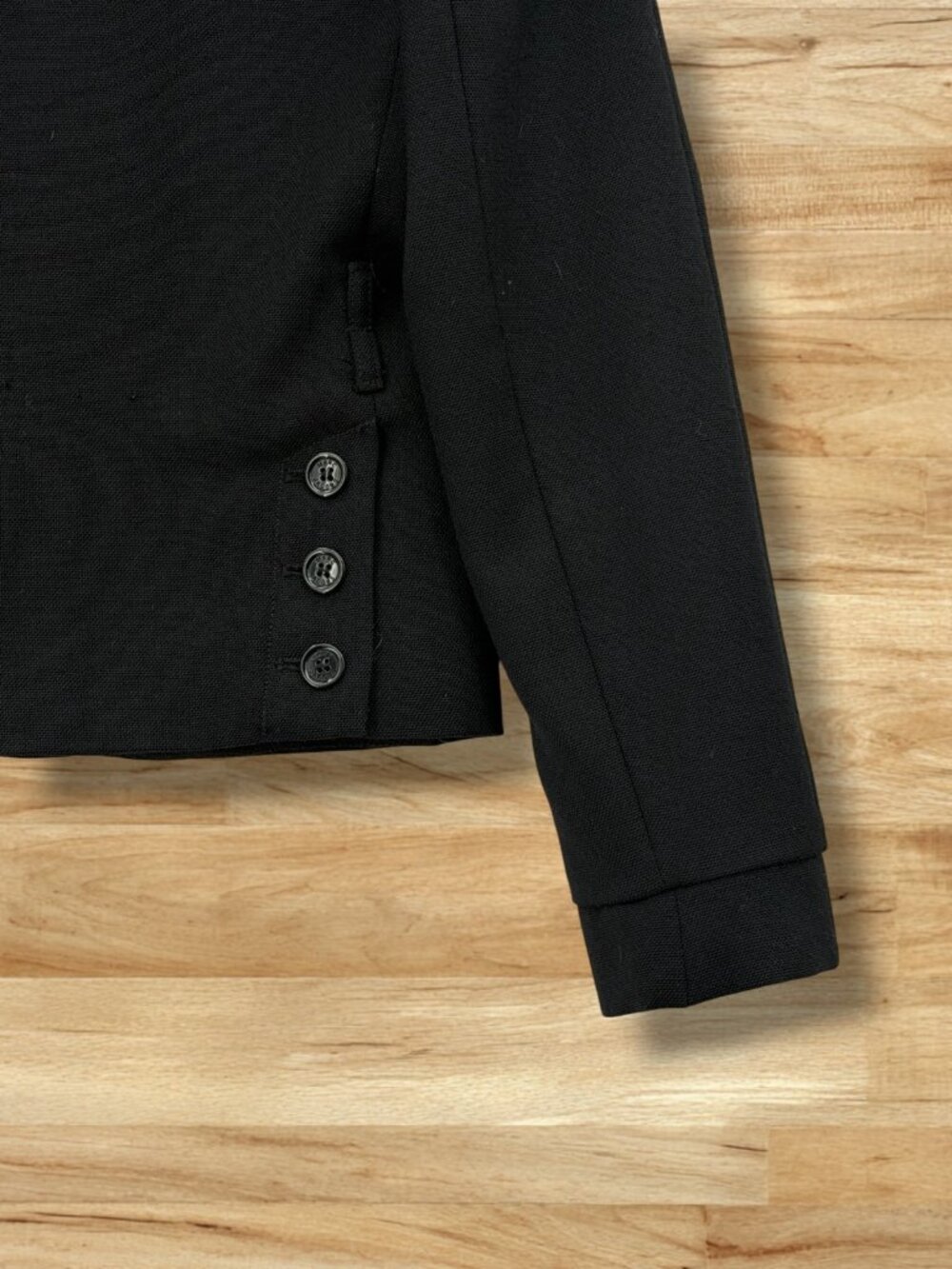 Marc Jacobs‎ Wool Blazer with Silver Hook Closures 4 - Picture 5 of 7